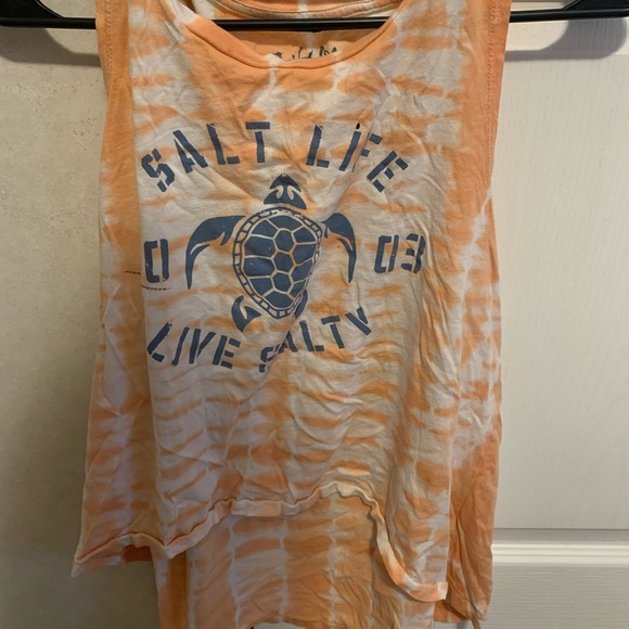 Salt Life Hi Low Tank Top - Picture 2 of 3